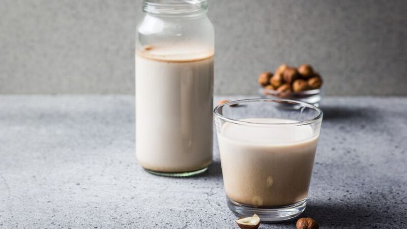 Hazelnut Egg-less Nog