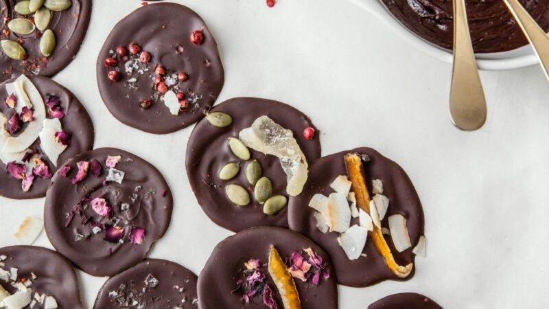 Extra-Dark Chocolate Bark